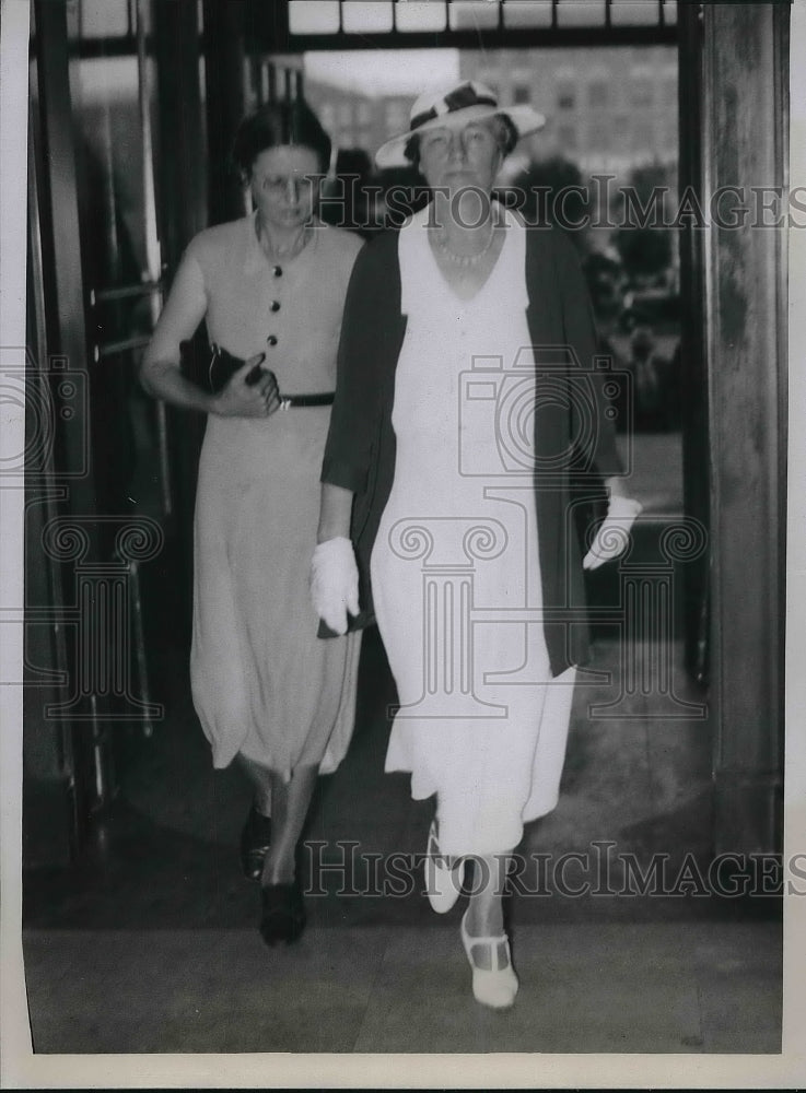 1935 Press Photo Mrs Evelyn Smith on Trial for Murder - Historic Images