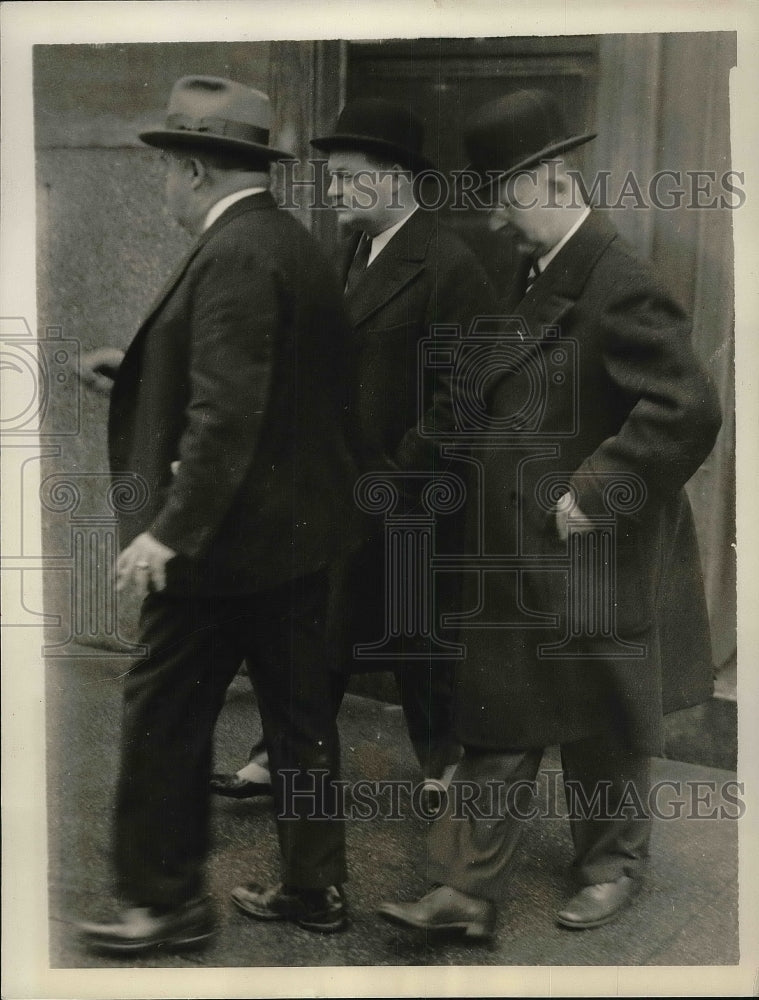 1933 Press Photo Horace Sylvester Jr. of National City Co. indicted for forgery - Historic Images