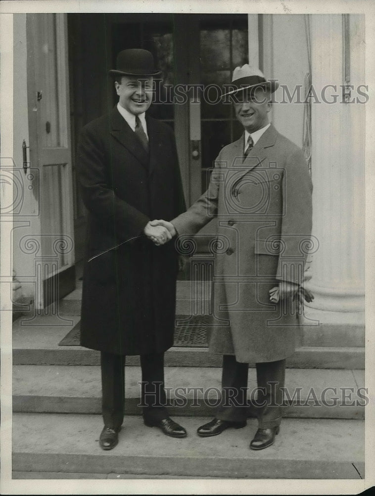 1930 Press Photo Senators Robert Buckley & James Byrne - Historic Images