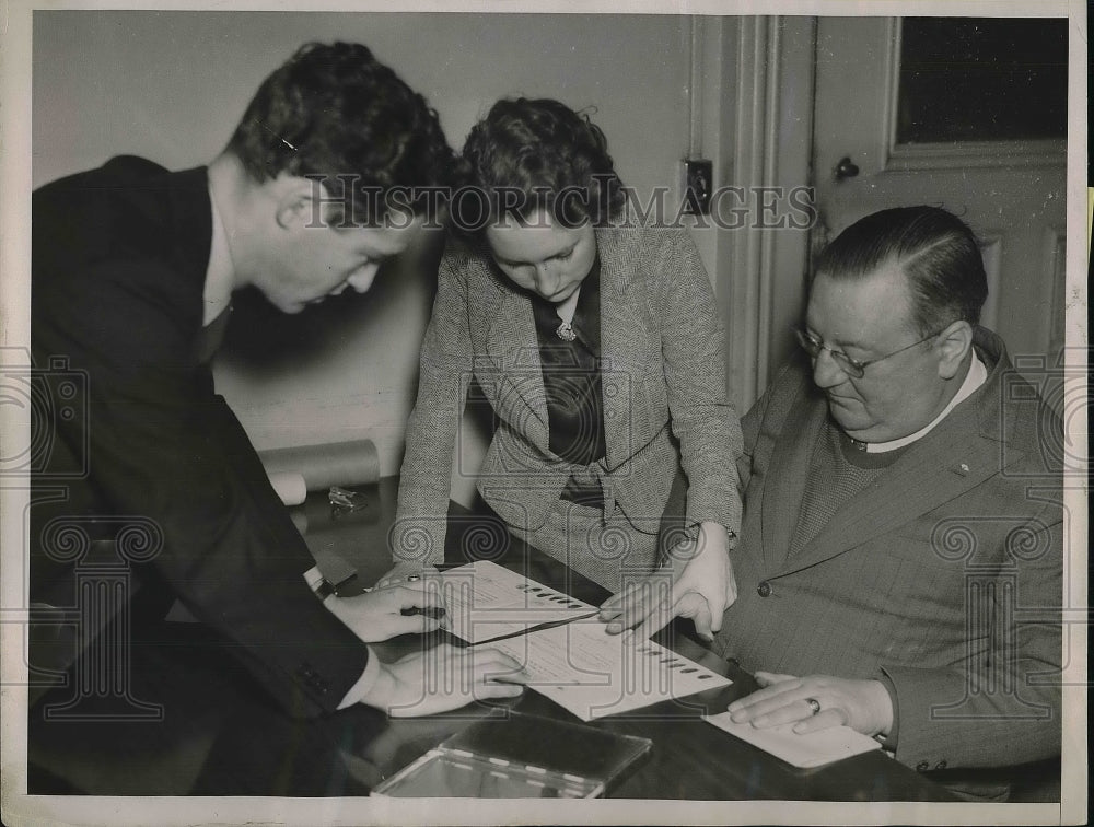 1937 Press Photo Federal Bureau of Marine Inspection and Navigation-Historic Images