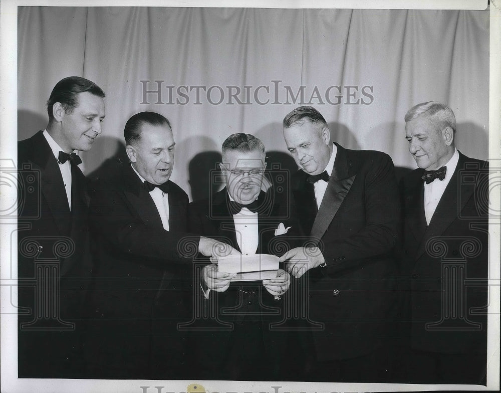 1946 Press Photo 4 Governors Gov Tobin Mass., Griswold, Neb, Kerr, Okla & Simson - Historic Images