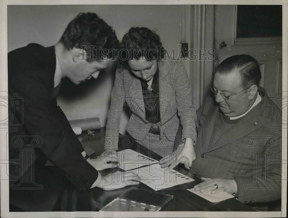 1937 Press Photo Bureau of Marine Inspection &amp; Navigation - Historic Images