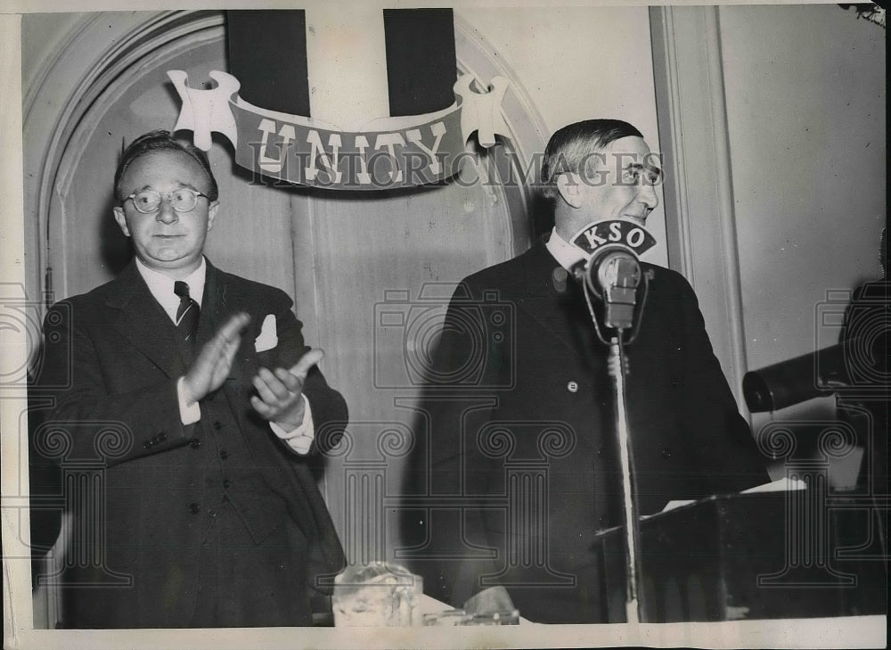 1941 Press Photo Donald Hornbeck Chairman National Federation Young Republican - Historic Images