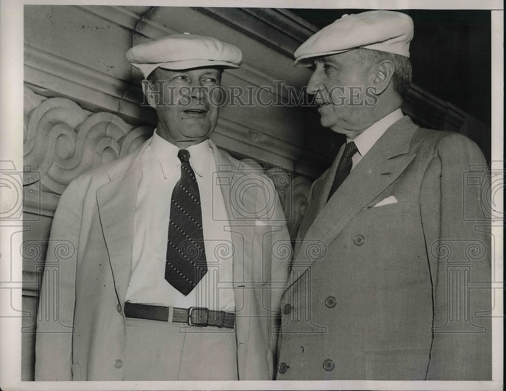 1938 Sen. Robert J. Bulkley, Sen. Walter George - Historic Images