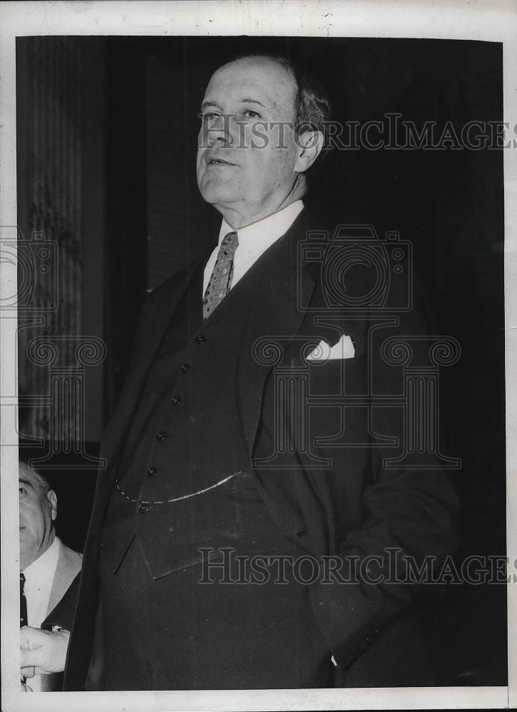 1938 Press Photo Senator Robert J Buckley of Ohio - Historic Images