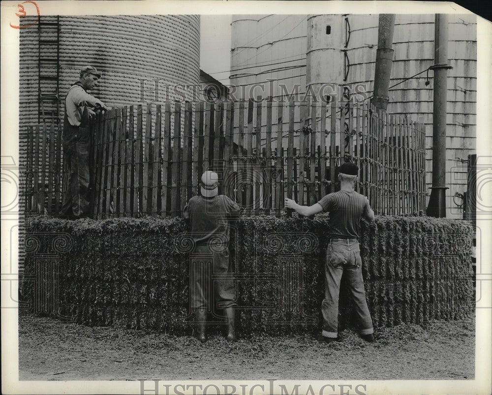 1957 Plastic Silo  - Historic Images