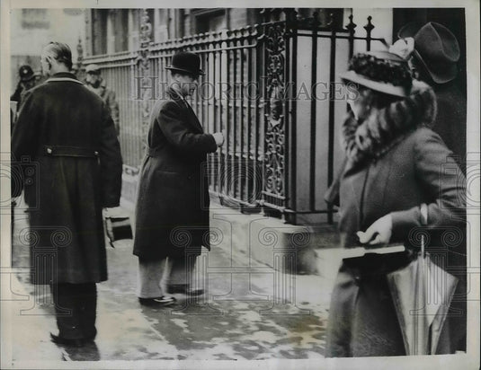 1934 Press Photo Prince of Wales & Prince George - Historic Images
