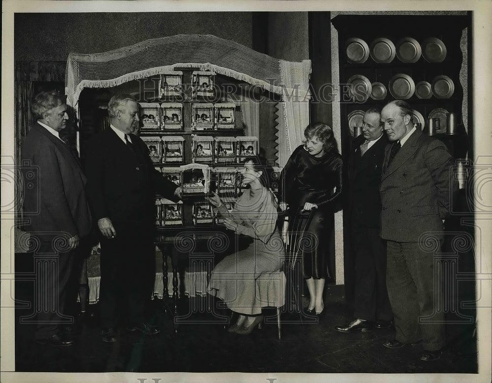 1931 Press Photo Bumoling Dennie Moore and Peggy Conklin William Moon - Historic Images