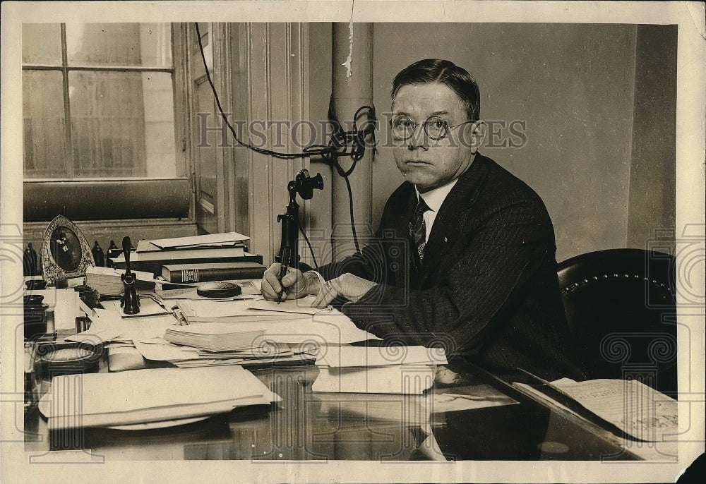 1925 Arthur E. Cook, Supervising Engineer, Capitol Plant - Historic Images
