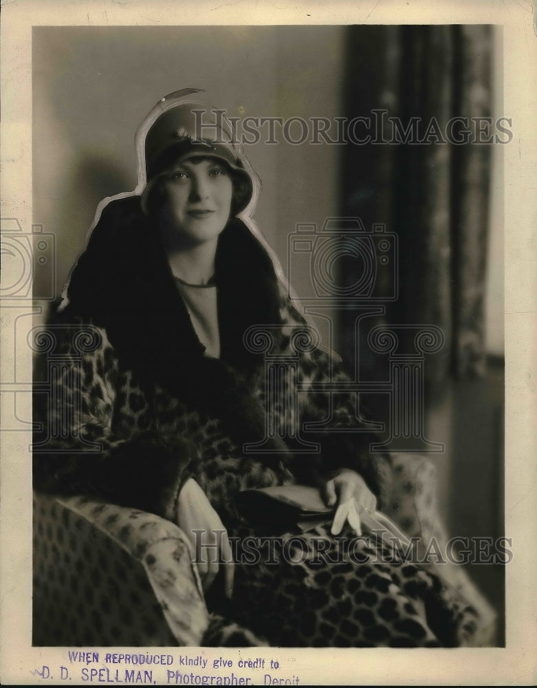 1927 Press Photo Honorable Miriam Stanley daughter of Lord Ashfield of London-Historic Images