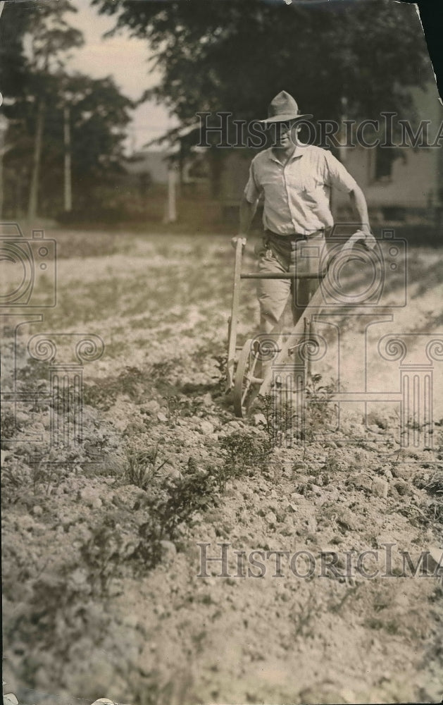 1918 Press Photo Gardening - Historic Images