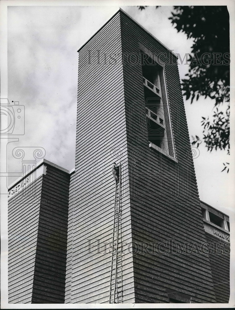 1961 Press Photo Church of Christ the King in Rome Tialy - Historic Images