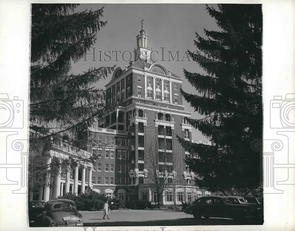 1943 Press Photo Homestead Hotel Hot Springs, Va-Historic Images