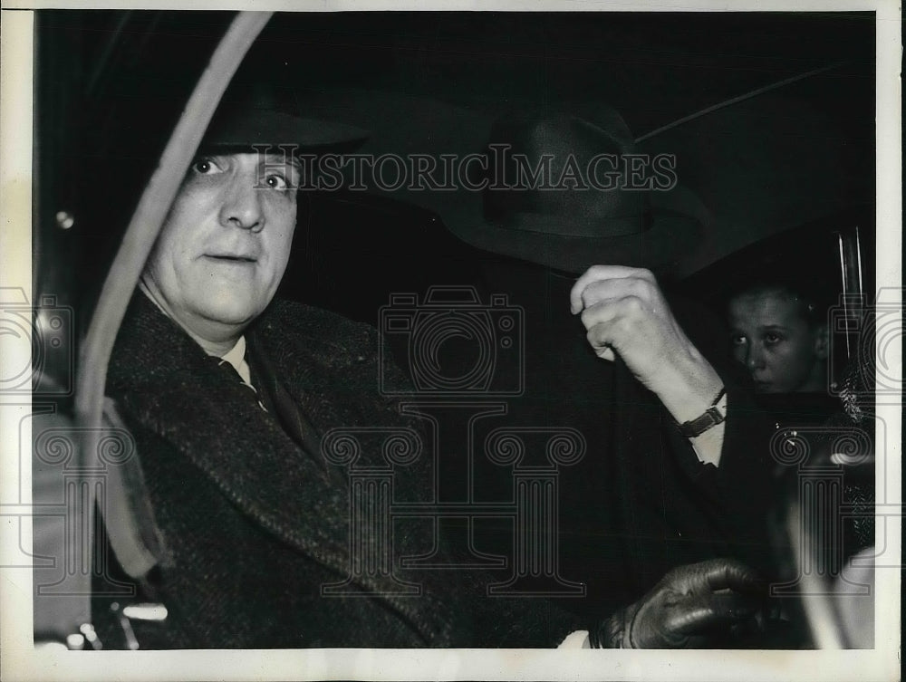 1938 Press Photo Robert F. Langdon Detective Sergeant Earl Hartman - Historic Images