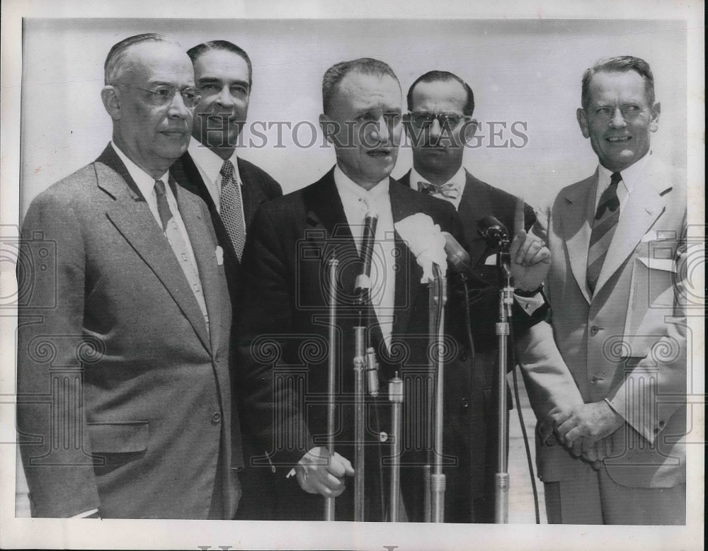 1954 Lobo, Guell, Quintanilla, Vittone, Daniels of Int. Peace Comm. - Historic Images