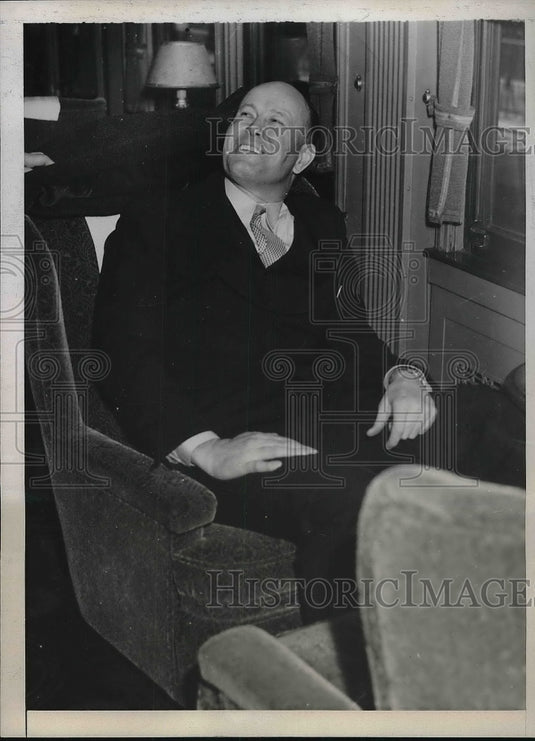 1938 Press Photo Robert Langdon Former Washington Police Officer Facing Charges - Historic Images