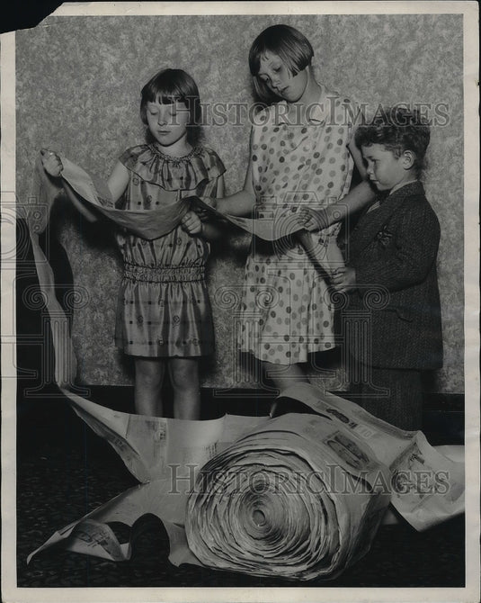 1930 Press Photo Georgia Lee, Jean Kidwell and Billie Love - neb07991 - Historic Images