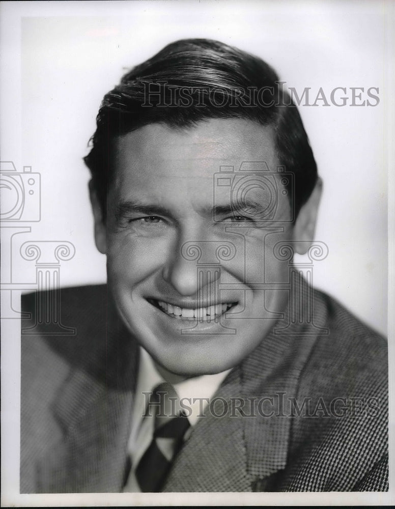 1956 Press Photo Will Rogers, Jr., &quot;Good Morning&quot;-Historic Images