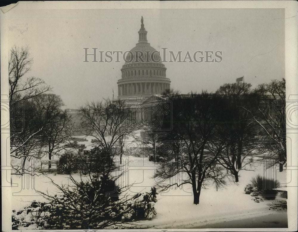 1926 Nation&#39;s Capital Covered in Winter Snow-Historic Images