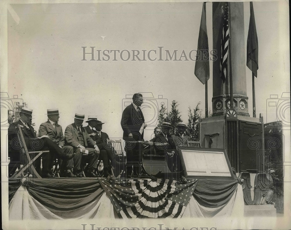 1926 Press Photo Stewart Gibboney, President of the Thomas Jefferson Society - Historic Images
