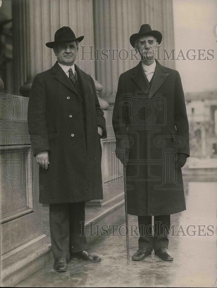 1921 Rev. Henry Coudan with Rev. J. Shara Montgomery - Historic Images
