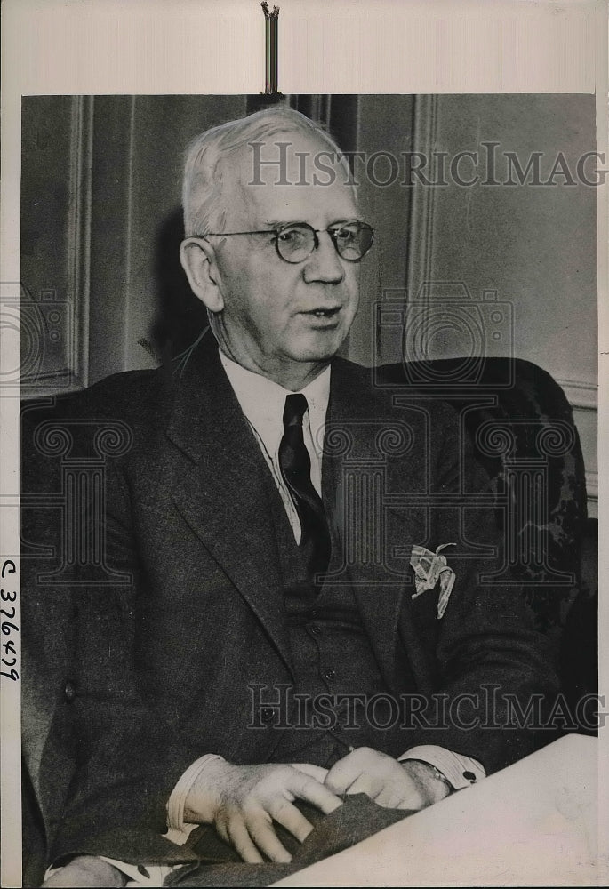 1937 Dean George Sellery appointed President of Wisconsin University - Historic Images