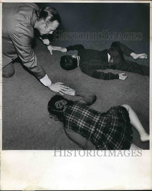 1971 Problem children facing reprimand  - Historic Images