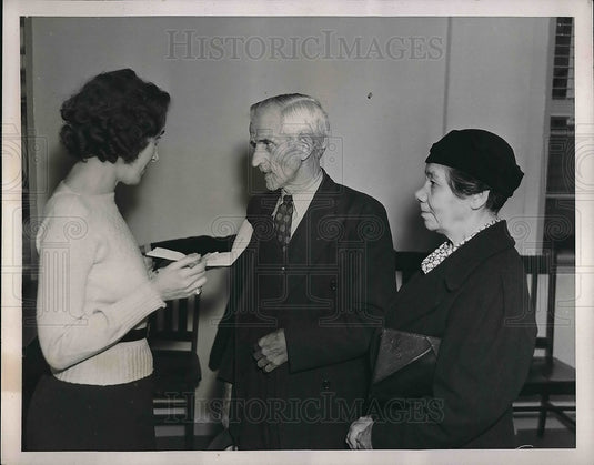1937 Elsie Minor, Mr & Mrs nathan Kapplan - Historic Images