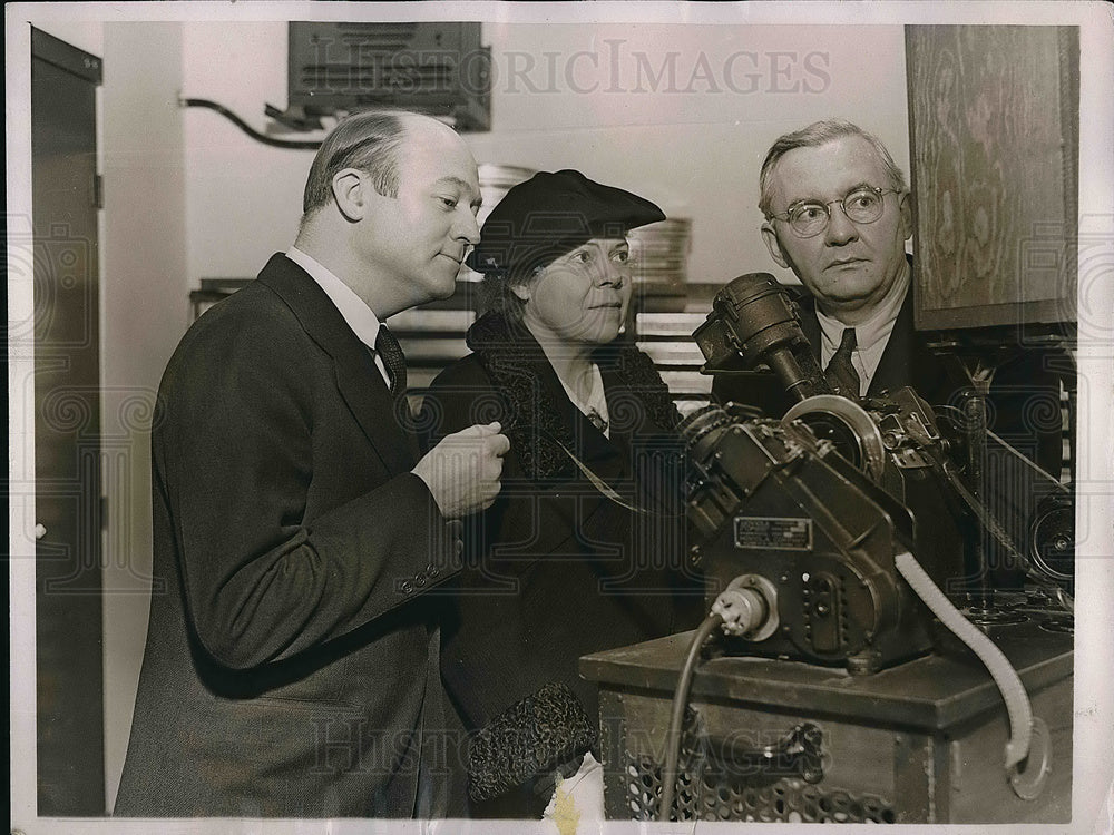 1936 Dr. Grafton Tanquary Josephine Gable and Dean Ray Immel - Historic Images