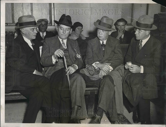 1932 Waldo Torey, James Condon, Gilbert Porter and P.J., McEnroe - Historic Images