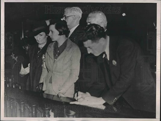 1936 Press Photo Elizabeth Smith Found Guilty of Second Degree Murder in NYC - Historic Images