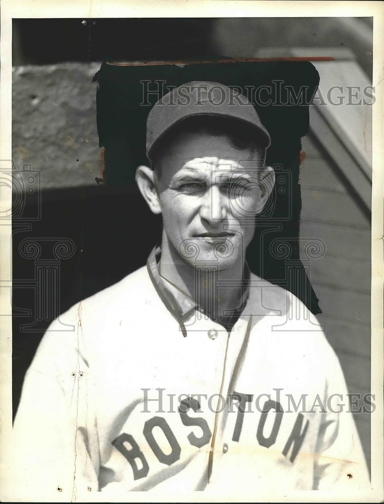 1935 Press Photo Red Sox 2nd BAseman Dib Williams - neb10972-Historic Images