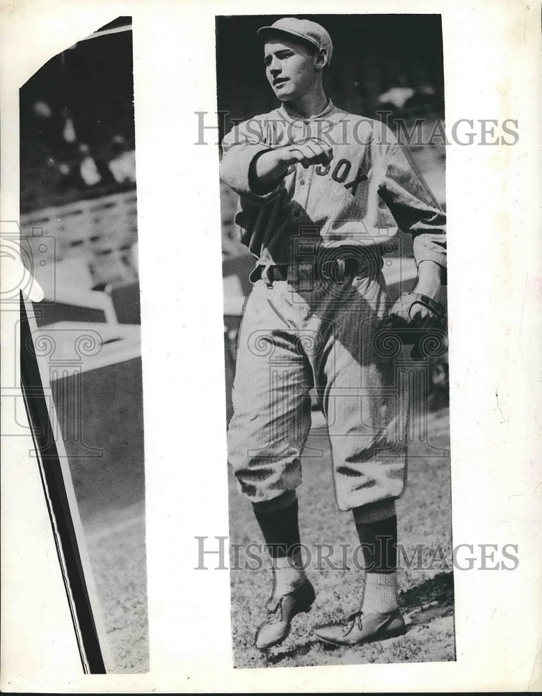 1943 Press Photo Joe Wood Pitcher Boston Red Sox MLB Baseball Player Team - Historic Images