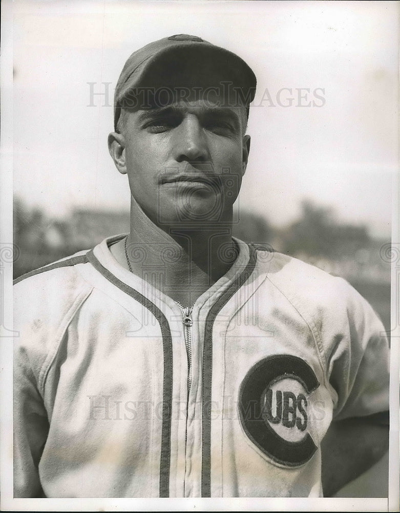 1938 Bob Garbark Reserve Catcher Chicago Cubs For World Series Game - Historic Images