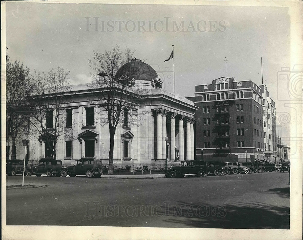 1931 Reno Nevada Foreground Washoe Court House - Historic Images