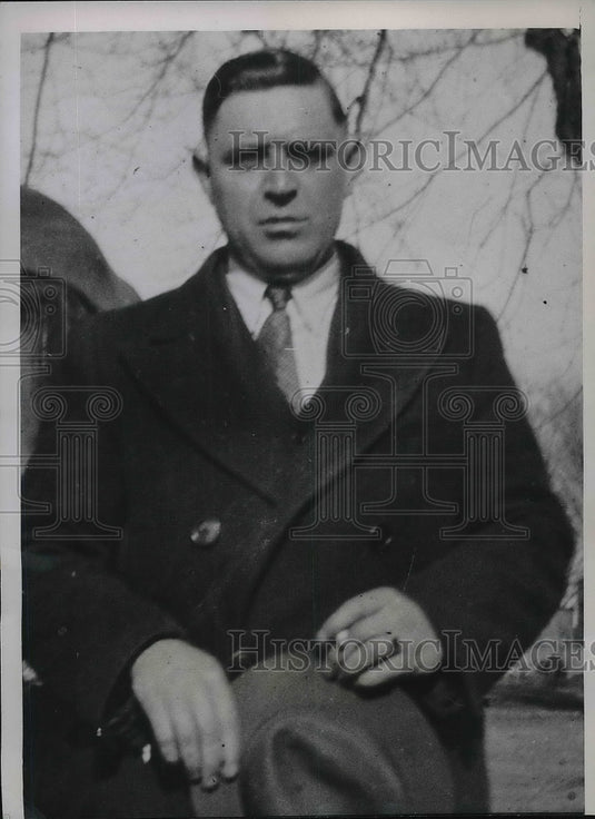 1936 Press Photo Otis Johnson Former Convict running for Sheriff-Historic Images