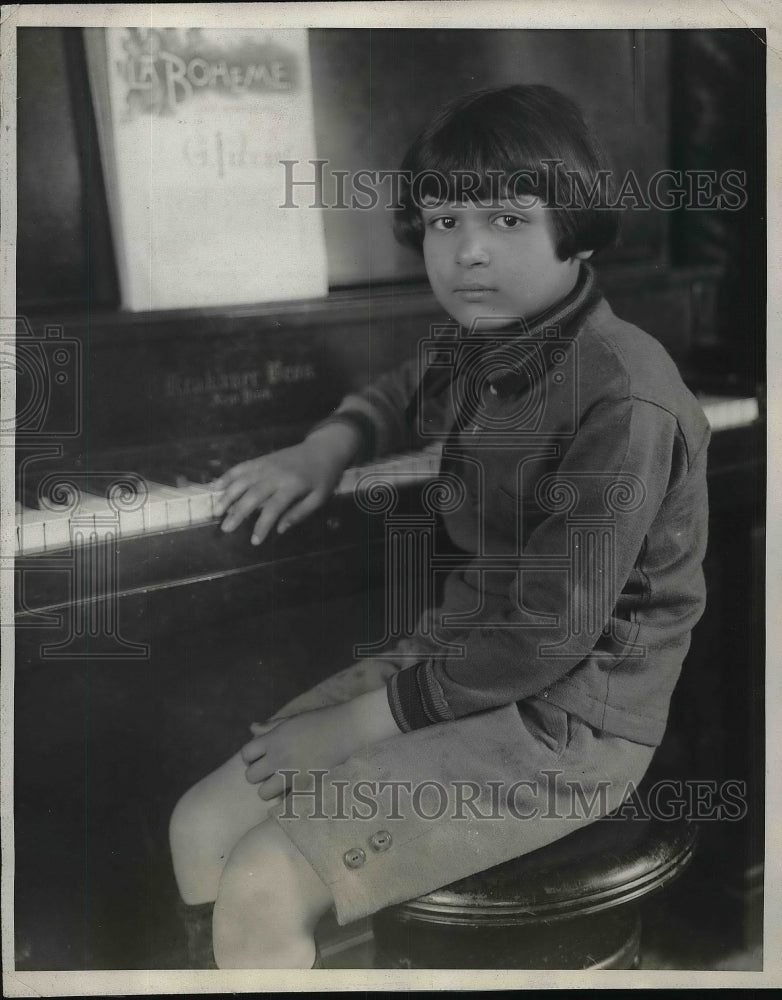 1926 Press Photo Morton Phil Jacobs son contest piano-Historic Images