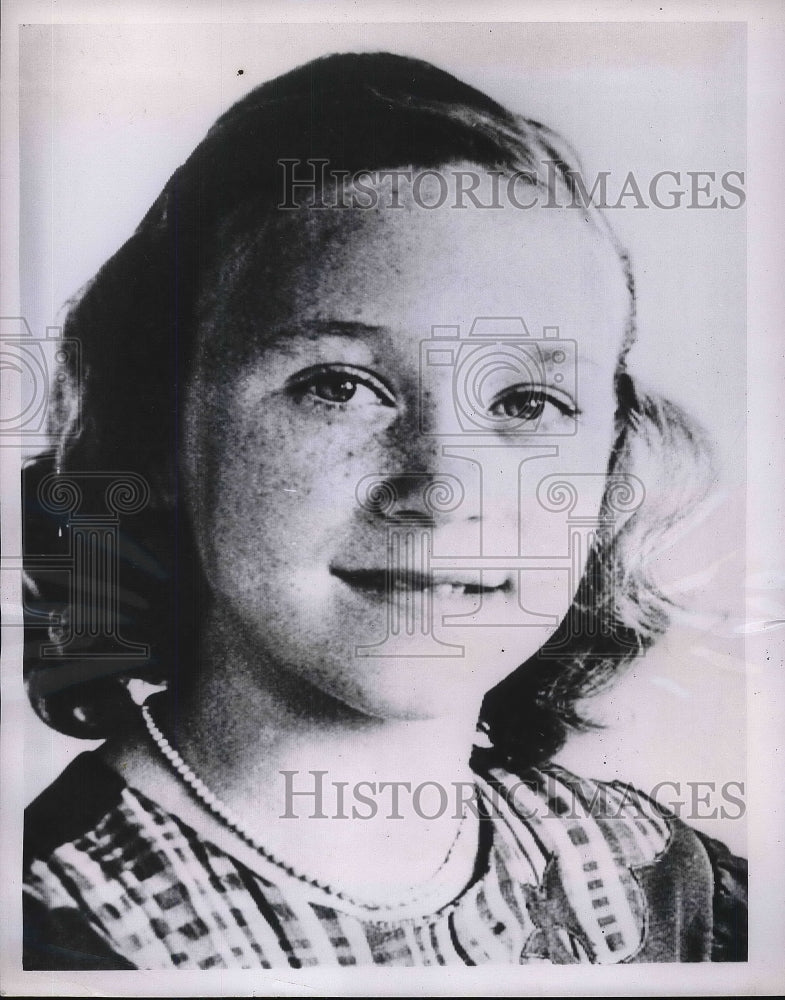 1952 Press Photo Georgie Lena Riddle expelled married to 31 year old Clinton - Historic Images