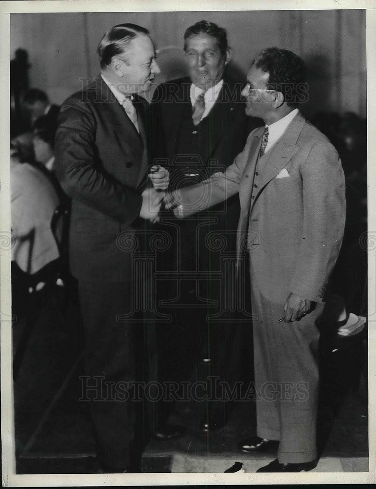 1933 Press Photo Senator Robert Reynolds &amp; Ferdinand Pecora - Historic Images