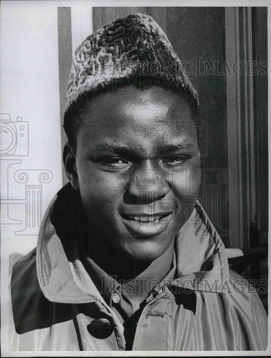 1961 Press Photo Peter Okongo Ndiege, native of Kenya - Historic Images