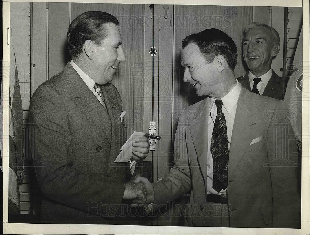 1938 Press Photo Senator Claude Pepper Congressman Mark Wilcox - neb13123 - Historic Images