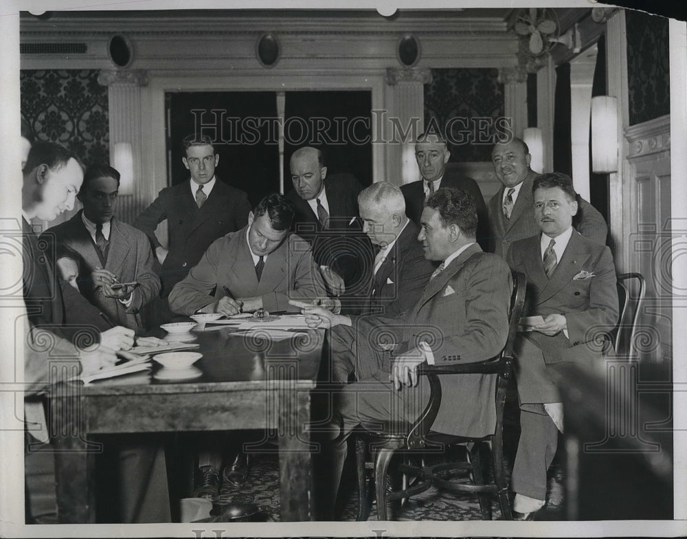 1933 Ferdinand Pecora, candidate for D.A. on McKee's Ticket - Historic Images