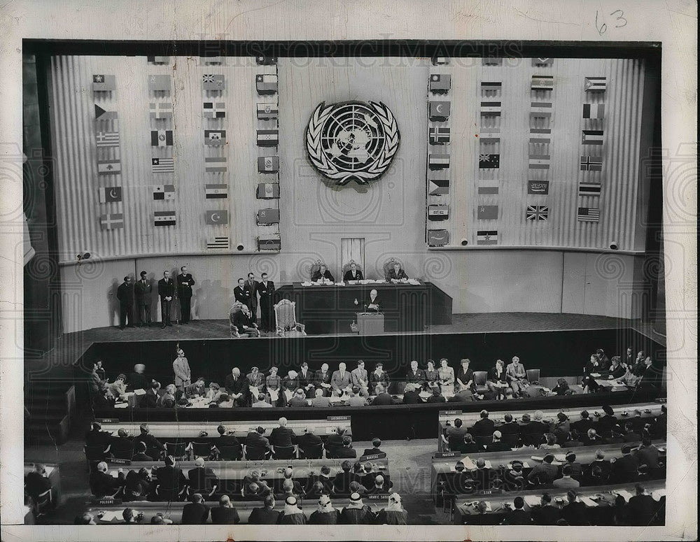 1948 Press Photo UN security Council meets on Berlin blockade issue - Historic Images