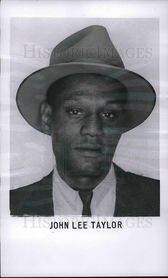 1962 John Lee Taylor, Listed on FBI's Ten Most Wanted Fugitives - Historic Images