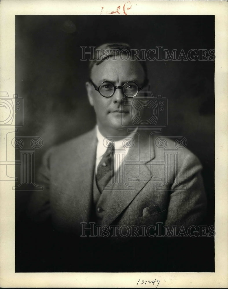 1930 Press Photo Col. W. E. Talbot, Texas Politician Formal Portrait - Historic Images