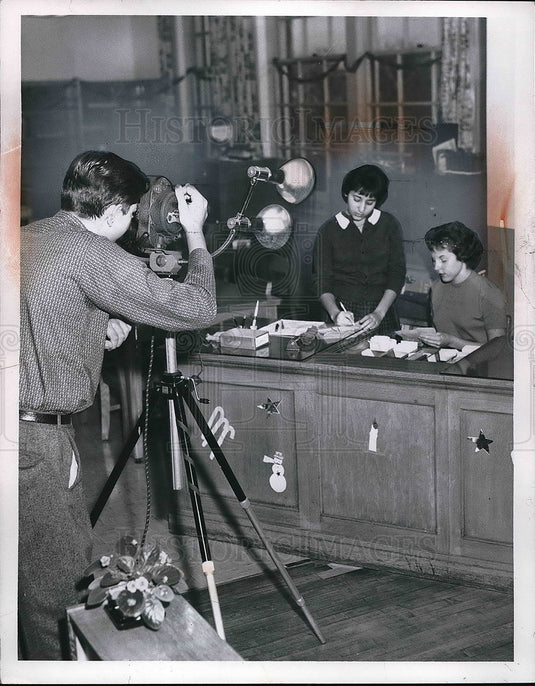 1959 High School Students, Paul Baracz, Kathleen Gelardi, G. Harris - Historic Images