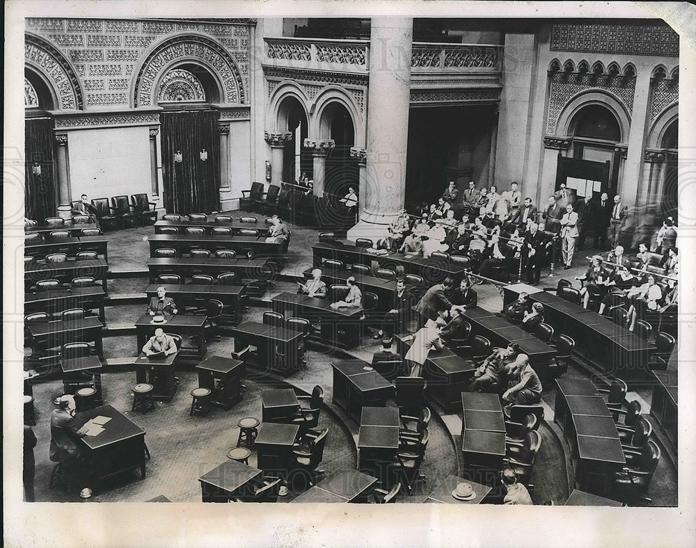 1939 New York Legislature, Albany, New York - Historic Images