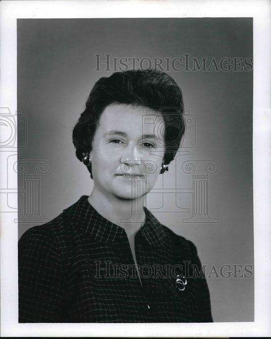 1954 Press Photo Amelia T. Zook, Candidate for Orange School-Historic Images
