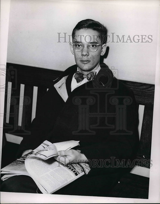1951 Press Photo Martin Hersch of Cleveland Heights - Historic Images