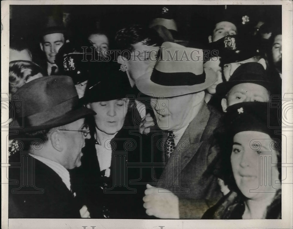 1938 Press Photo James J. Hines Tammany Chieftain Racketing-Historic Images